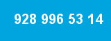 928 996 53 14 928 996 53 14
